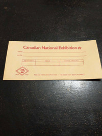 1979 CNE event ticket envelope Dominion 1919-79 60th anniversary
