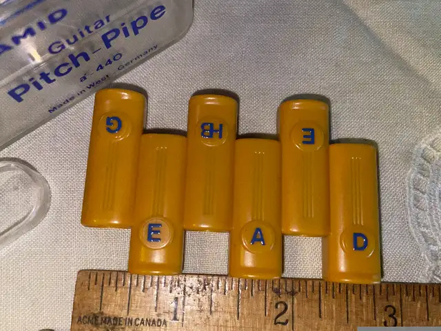 Vintage Pyramid  Pitch Pipe Tuner A-440 - Made in Germany in Other in Mississauga / Peel Region - Image 7