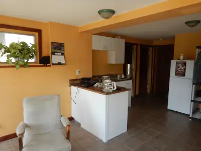 Suite for rent on ground floor of house on forested acreage close to Vernon. House is 10 km up Silve...