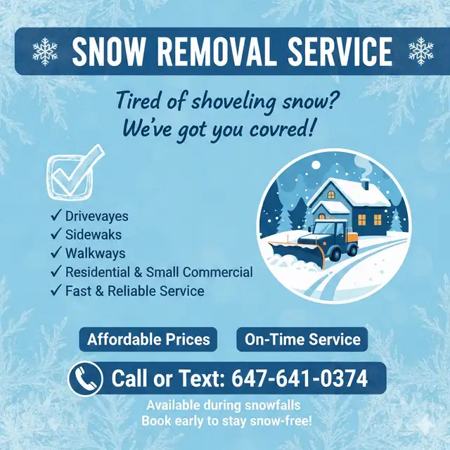 snow shovel  in Snowblowers in Oshawa / Durham Region - Image 2