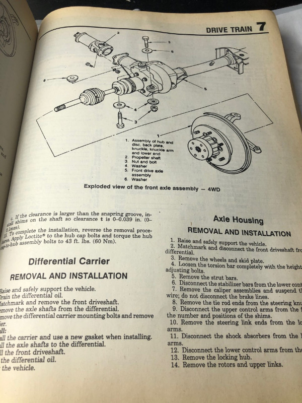 1981 - 1991 CHILTON IZUZU CAR AND TRUCK REPAIR MANUAL #M0078 in Textbooks in Edmonton - Image 3