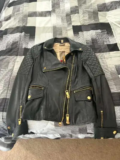 Burberry Brit Leather Jacket, View more