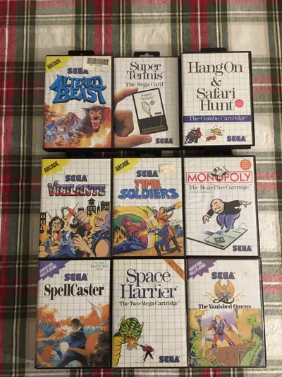 SEGA Master System CIB games from $15, View more