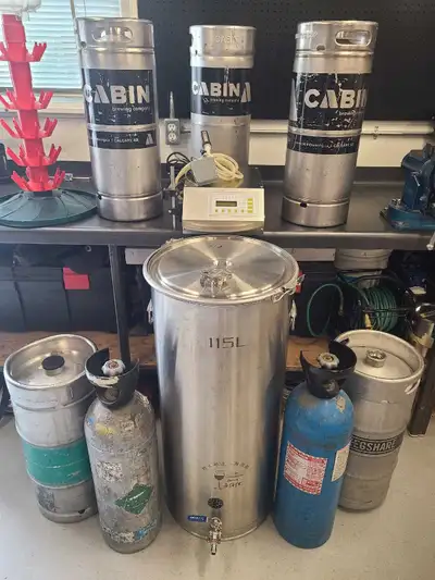 Yes it's available Beer brewing equipment no longer needed. Great for brewing beer Kombucha or makin...