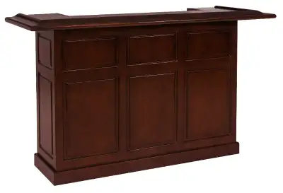 72" free stand bar, new in the box ready for pick from Guelph warehouse. Bar features all-wood const...