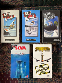 Skate Canada VHS Lot of 5 