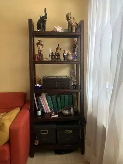 wooden shelves, View more