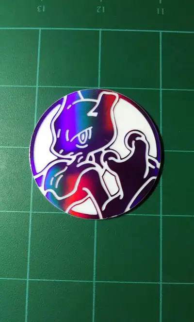 Pokemon TCG Pokemon GO Mewtwo Jumbo Flip Coin, View more