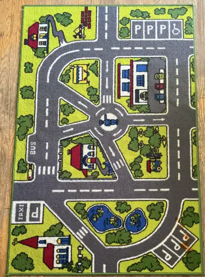 Kids Road Play Mat Rug, $10, View more