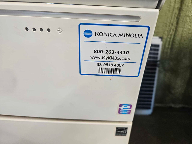Konica Minolta Office Printer, Scanner & Fax Machine  in Printers, Scanners & Fax in Moose Jaw - Image 3