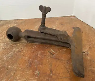 Vintage Saw Sharpening Clamp, View more