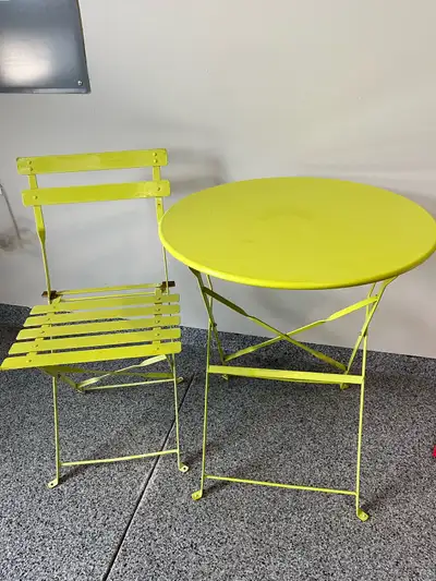 Metal Bistro Set (2pcs), View more
