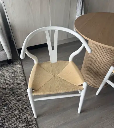 Structube wishbone Denmark chairs, View more