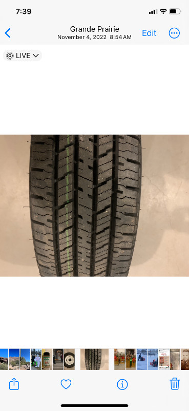 2022 Ford EF450 Motorhome Tire and Rim in RVs & Motorhomes in Grande Prairie - Image 2