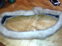 Brown mink collar for sale