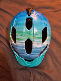 Brand New Kids OnBros Ocean Blue Bike Helmet
