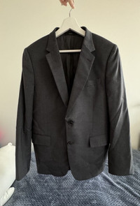 Paul Smith Men's 3 Piece Dark Grey Suit