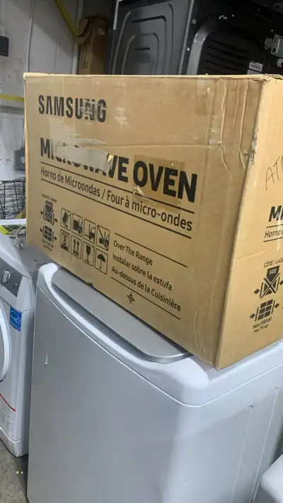 Samsung Over-the-Range Microwave – ME19R7041FW (White) – $290, View more