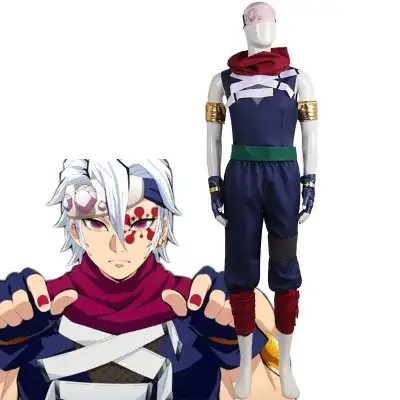 Demon Slayer Anime Cosplay - Tengen Uzui Ninja Form, View more