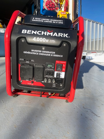 Benchmark 4,000 watt Inverter Generator, View more