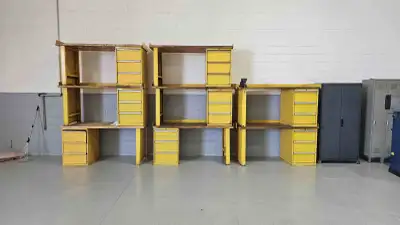 Here Is A Lista Heavy Duty Workbenches With Cabinets We Have In Stock, If You Require Anymore Photo`...