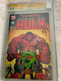 CGC Comic - Hulk #1 (2008) Hero Initiative Atomic