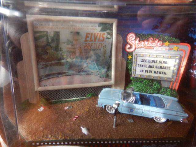 ELVIS PRESLEY COLLECTIBLE BLUE HAWAII DRIVE IN MATCHBOX SERIES in Arts & Collectibles in City of Toronto - Image 3