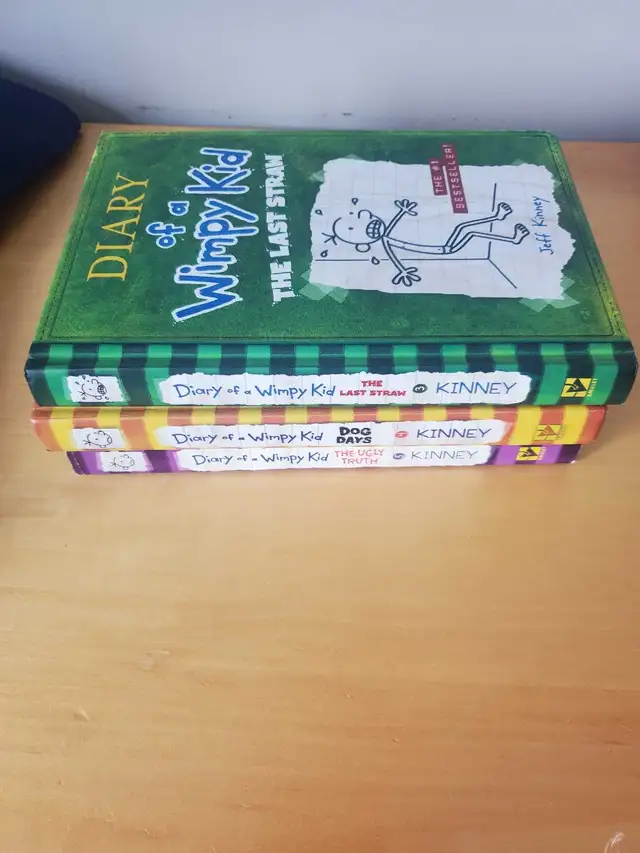 3 Diary Of A Wimpy Kid Books in Children & Young Adult in Sault Ste. Marie - Image 2