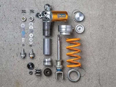 Servicing WP, KYB, Showa, Marzocchi, Sachs and Olins brands. Front fork or rear shock suspension ser...