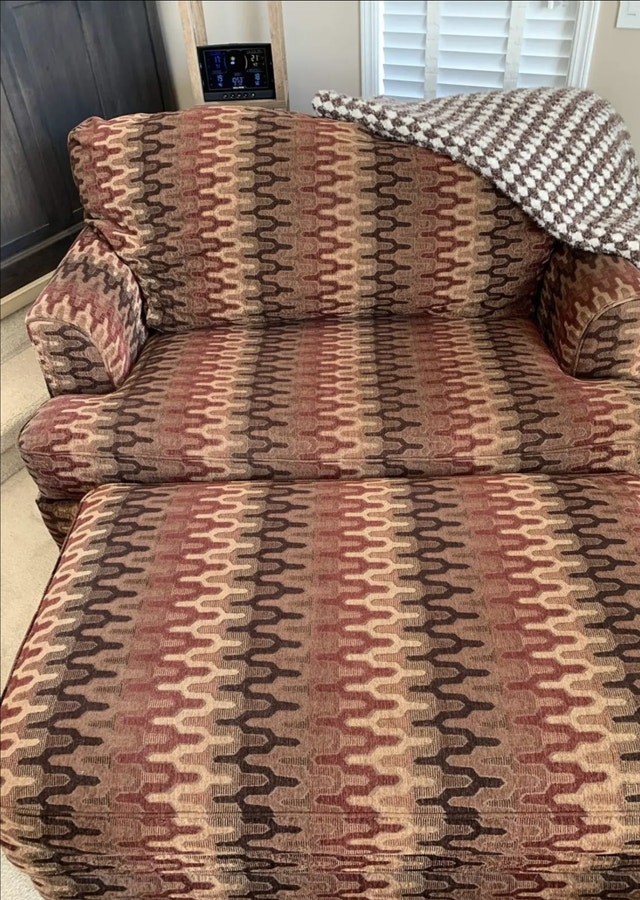 Lazyboy Chair and a Half w/storage ottoman Chairs & Recliners