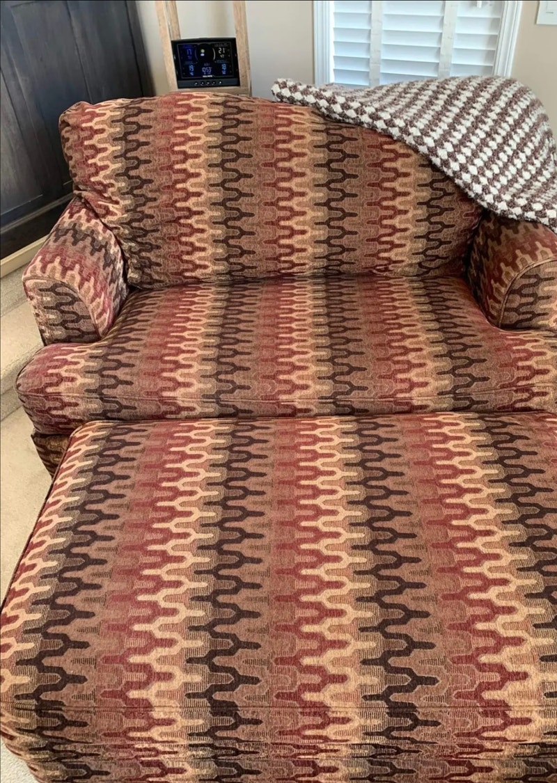 Lazyboy Chair and a Half w/storage ottoman Chairs & Recliners