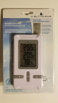 Venmar Indoor/Outdoor Hygro-Thermometer *NEW