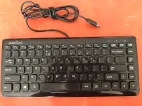 Perixx PERIBOARD-407 Wired USB Mini Compact Keyboard