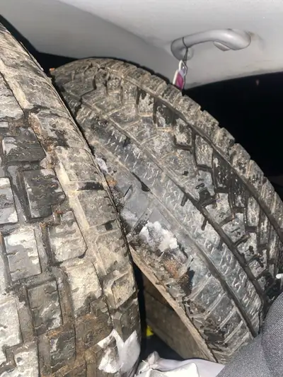 Selling these winter tires great shape asking 200$