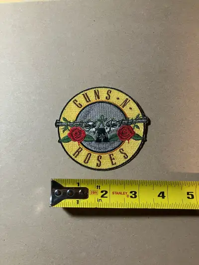 Have been used on my guitar case. Its iron-on, not sure if the glue is still good though.