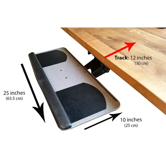 Keyboard Tray with Adjustable Height and Tilt for Standing Desks in Desks in Downtown-West End - Image 5