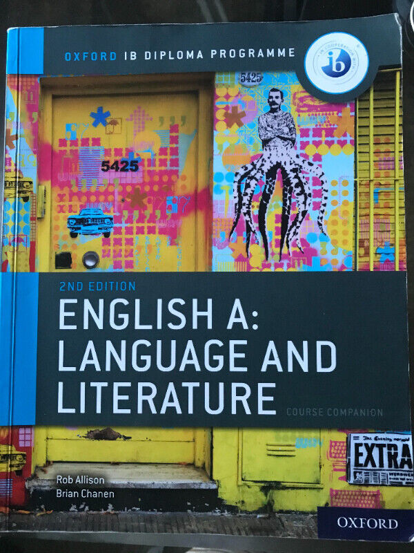 IB English A: Language and Literature Course Book Paperback in Textbooks in City of Toronto