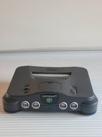 Nintendo 64 Game Console For Parts - NOTHING INCLUDES 