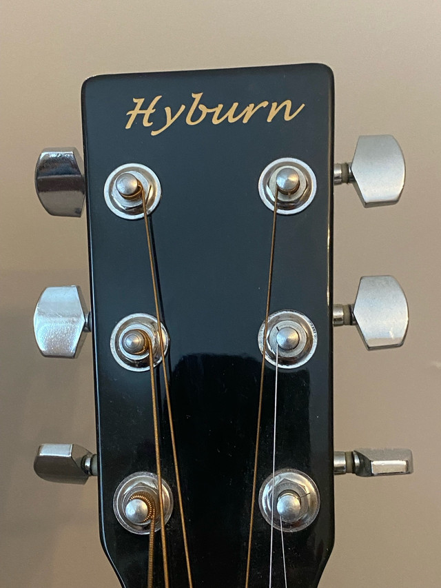 Hyburn acoustic electric guitar model H-CUT- BK. in Guitars in Markham / York Region - Image 4