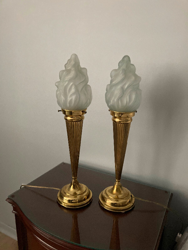 Deux lampes de chevet dans Éclairage intérieur et plafonniers  à Longueuil/Rive Sud