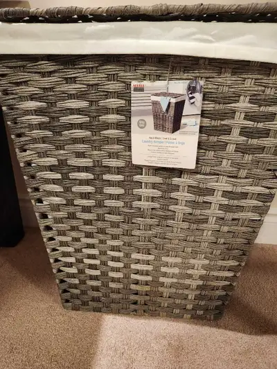 Seville Classics Hand-Woven Laundry Hamper, View more