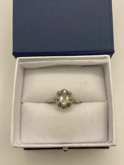 Genuine Oval 1.88ct Aquamarine Ring, View more