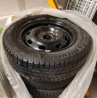 Michelin X-Ice rims and tires 185/70/R14 4x114.3