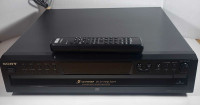 Sony CDP-CE275  5 Disc CD Player Changer Carousel W/Remote