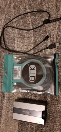 SoundBlasterX G6 + Optical Cable