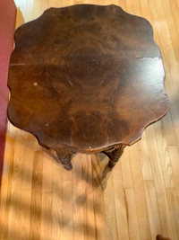 Vintage Wood drop leaf table.