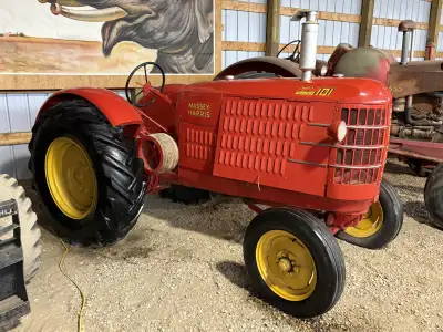 DONN ELLINGSON ANTIQUE TRACTOR, MASSEY-HARRIS COLLECTION UP FOR AUCTION JUL 14 - 19! ANTIQUE MASSEY-...
