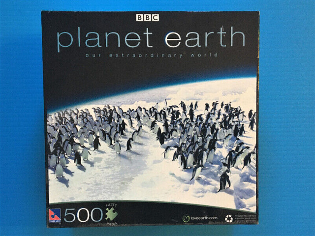BBC Planet Earth Jigsaw Puzzle - PENGUINS  - Never Opened in Toys & Games in Calgary