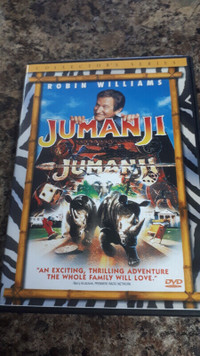 DVD   JUMANJI   version anglaise (jamais utilisé)