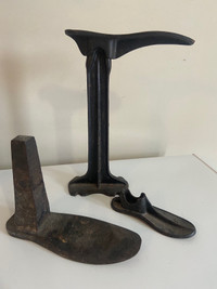 Antique Cast Iron Cobbler Items